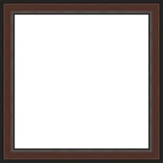 Amanti Art Harvard Walnut Framed Dry Erase Magnetic Board image {13}