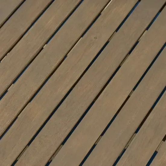 GDFStudio Parma Acacia Wood 3 Seater Sectional Sofa Set with Ottoman image {10}