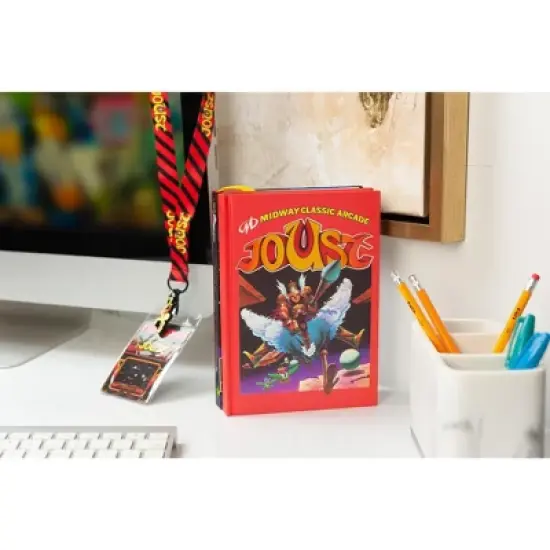 Crowded Coop, LLC Midway Arcade Games Joust Hard Cover Ruled Journal With Ribbon Bookmark image {4}