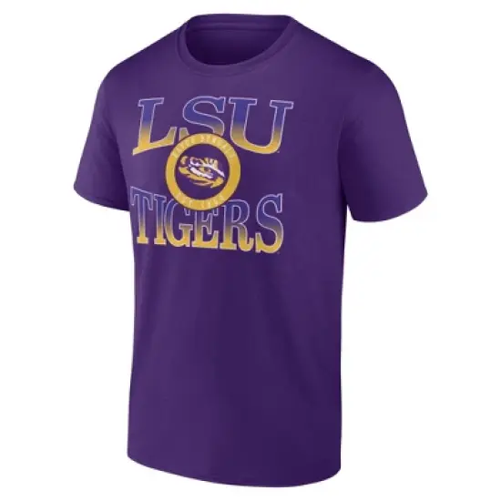 NCAA LSU Tigers Men's Bi-Blend T-Shirt image {3}