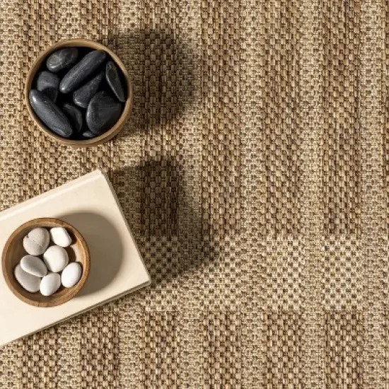 nuLOOM Lila Modern Striped  Indoor/Outdoor Area Rug image {5}