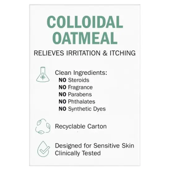 Olay Sensitive Eczema Therapy Skin Relief Face Moisturizer Cream with Colloidal Oatmeal - Fragrance Free - 1.7oz image {5}