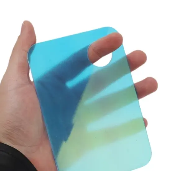 Unique Bargains Portable Square Nail Art Palette Multicolor 1 Set image {2}