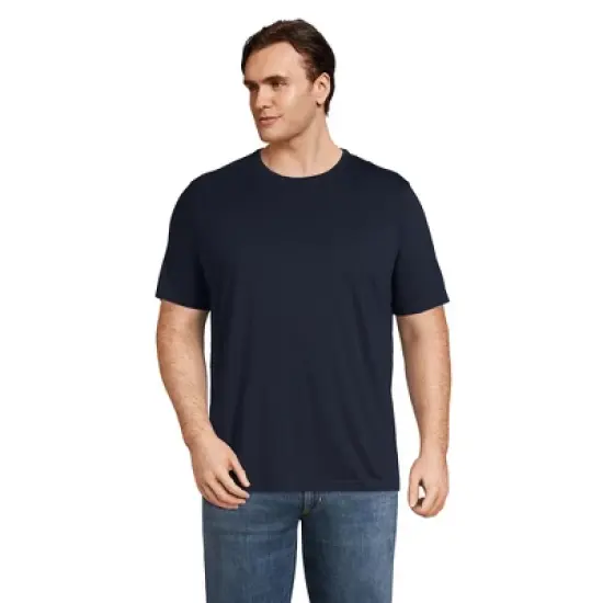 Lands' End Men's Short Sleeve Supima Tee image {2}