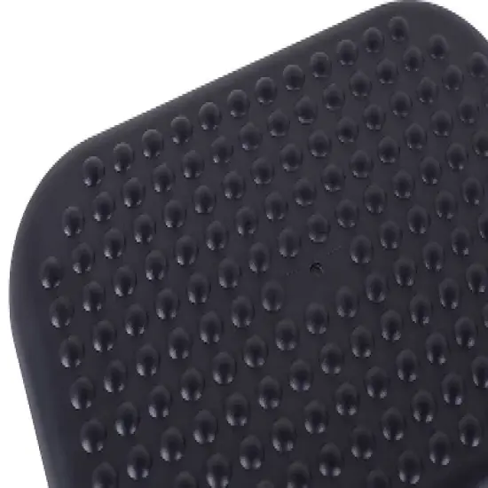 Mount-It! Ergonomic Foot Rest Under Desk | Adjustable Tilt Footrest w/ Textured Massage Surface | Work Footstool Under Office Desk Foot Support, Black image {4}