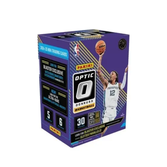 2024-25 Panini NBA Optic Donruss Basketball Trading Card Blaster Box image {1}
