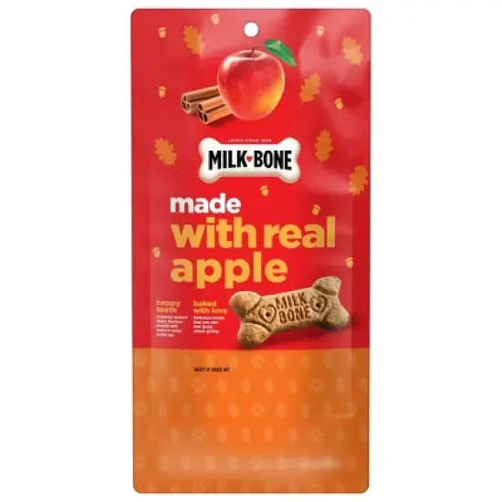 Milk-Bone Halloween Apple and Cinnamon Flavor Dog Treats - 8oz image {1}
