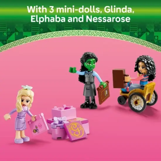 LEGO Wicked Glinda, Elphaba & Nessarose at Shiz University, Dollhouse Toy 75681 image {6}