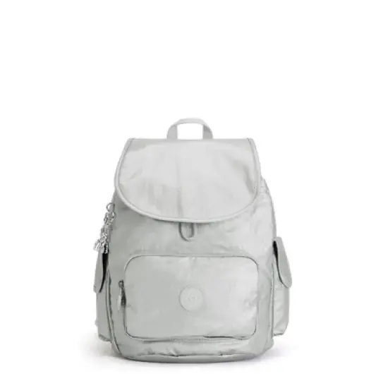 Kipling City Pack Small Metallic Backpack image {8}