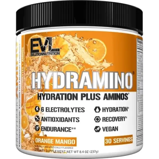 Evlution Nutrition Hydramino - Hydration + Amino Acids - 30 Servings image {6}