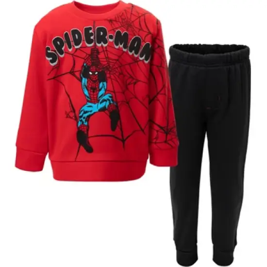 Marvel Spider-Man Fleece Sweatshirt and Pants Set Toddler  image {9}