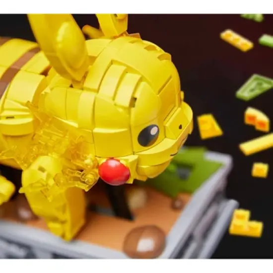 MEGA Pok&eacute;mon Motion Pikachu Mechanized Building Set - 1092pcs image {4}