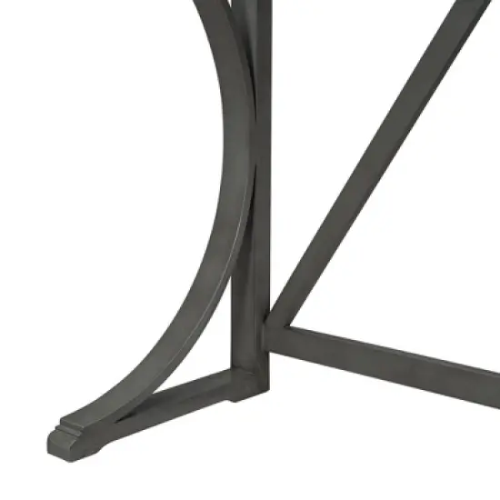 Farmhouse 3-Piece Counter Height Dining Table Set with USB Port and Upholstered Stools-ModernLuxe image {11}