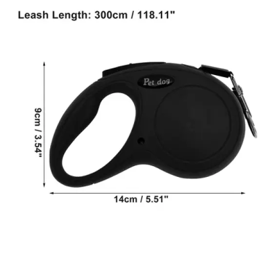 Unique Bargains Classic Retractable Pet Leash 1 Pc image {3}