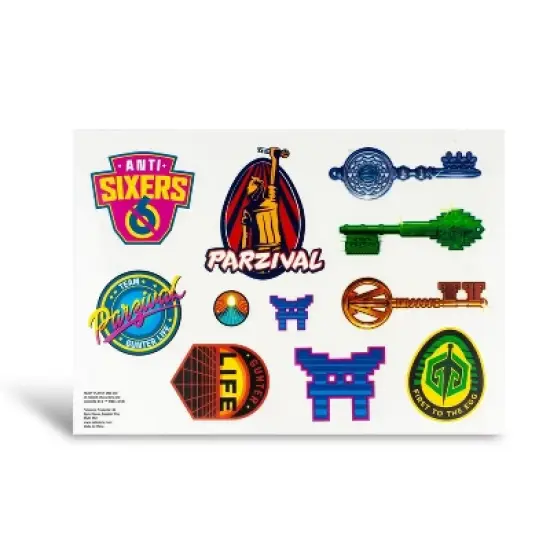 Paladone Products Ltd. Ready Player One Vinyl Gadget Decal Sticker Pack image {3}