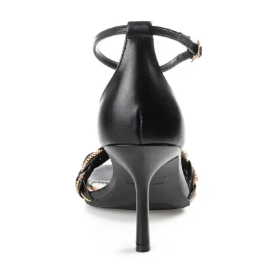 Journee Collection Womens Mabella Tru Comfort Foam Open Toe Mid Stiletto Pumps image {2}