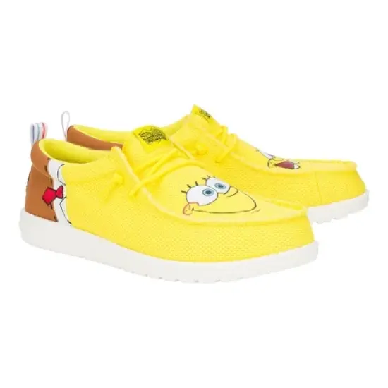 Hey Dude X SpongeBob - Mens Comfortable Slip on Shoes image {2}