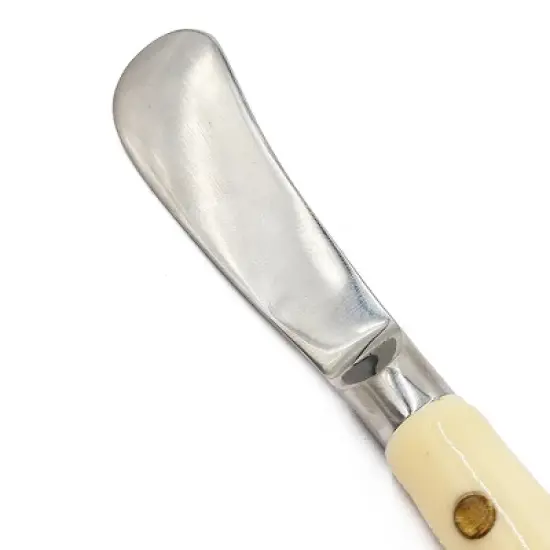 DOMETOUR Set of 4 Cheese Spreaders &ndash; Stainless Steel Butter & Jam Spreaders in Gift Box image {2}