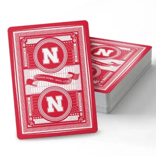 NCAA Nebraska Cornhuskers Classic Series Playing Cards: Cardstock Paper, Ages 10+ image {3}