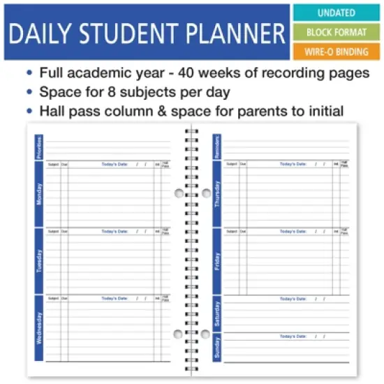Elan Publishing Company S85 Blue Student Assignment Book image {1}