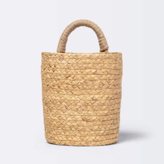 Small Hanging Woven Basket with One Handle - Cloud Island&trade; image {4}