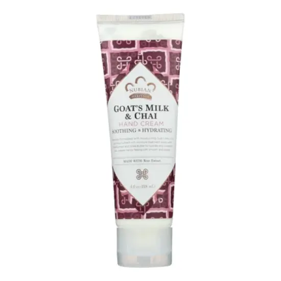 Nubian Heritage Goat's Milk and Chai Hand Cream - 4 oz image {5}