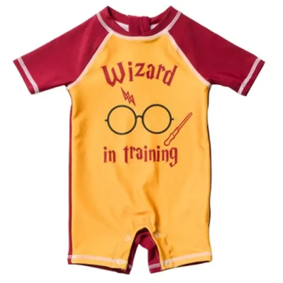 Harry Potter Baby One Piece Bathing Suit Newborn to Infant image {2}