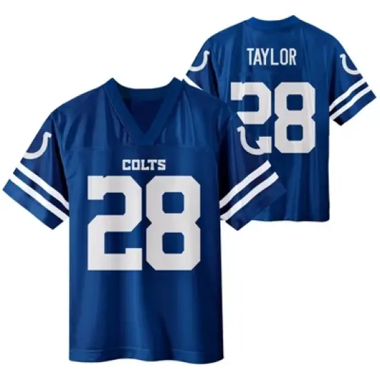 NFL Indianapolis Colts Boys' Short Sleeve Taylor Jersey image {3}