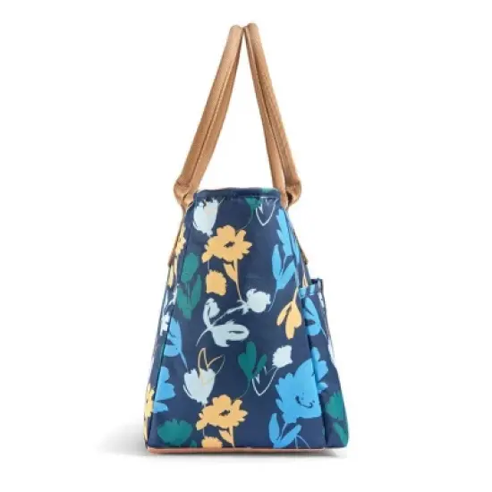 Fit & Fresh Summerton Lunch Tote with Salad Container - Blue image {4}