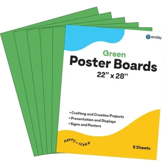 Poster Board Lightweight Craft Backing Boards for Presentations Office Sign Blank Painting Board Smooth Surface Poster Sheets for School image {7}