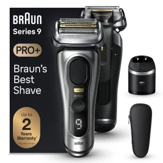 Braun Series 9-9567cc Rechargeable Wet & Dry Shaver + SmartCare Center image {11}