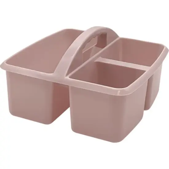 Teacher Created Resources&reg; Plastic Storage Caddy, Light Mauve, Pack of 6 image {2}