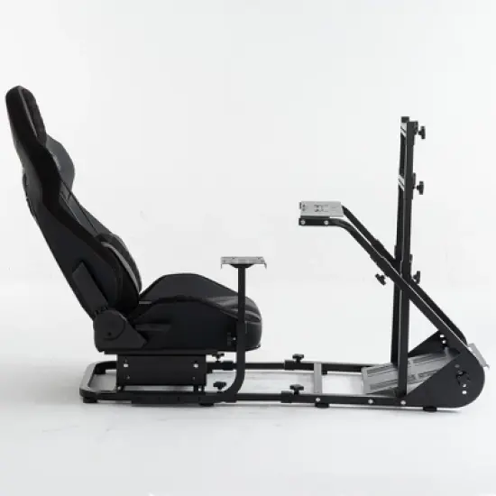 APRILSOUL Enhanced and stable racing wheel cockpit, compatible with Fanatec, PXN, Thrustmaster, Logitech adjustable driving simulators image {3}