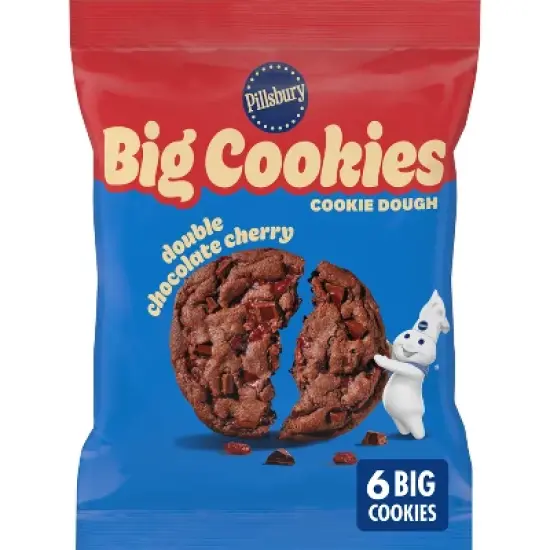 Pillsbury Big Chocolate Cherry Cookies - 14oz/6ct image {7}