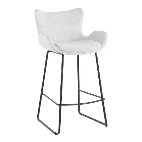 Set of 2 Tara Contemporary Counter Height Barstools - LumiSource image {1}