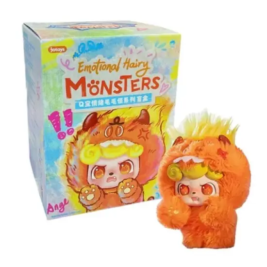 Emotional Hairy Monsters Series Pendant Blind Box image {1}