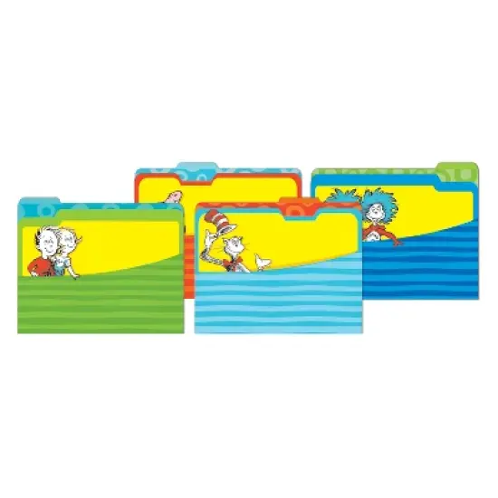 Eureka&reg; Dr. Seuss&trade; Classic File Folders, 4 Per Pack, 6 Packs image {1}