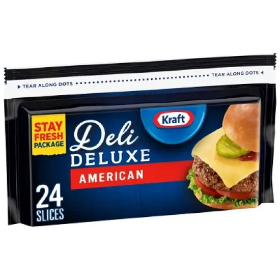 Kraft Deli Deluxe American Cheese Slices - 16oz/24ct image {11}