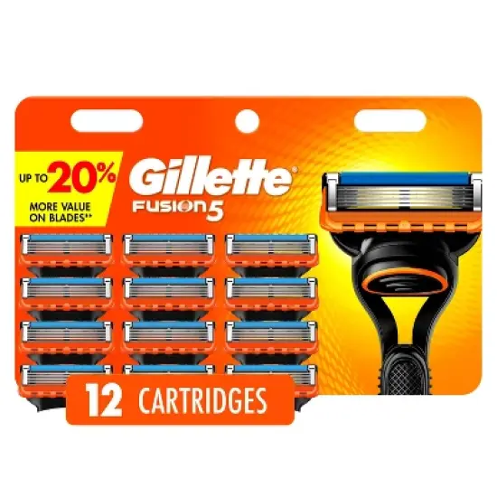 Gillette Fusion5 Men's Razor Blade Refills image {9}