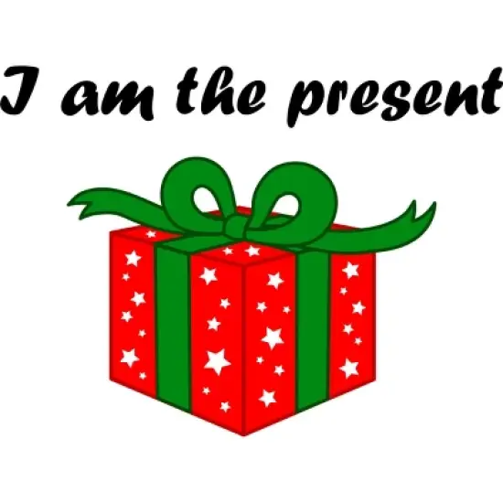 Junior's Design By Humans Best Christmas present By Storms98 T-Shirt image {1}