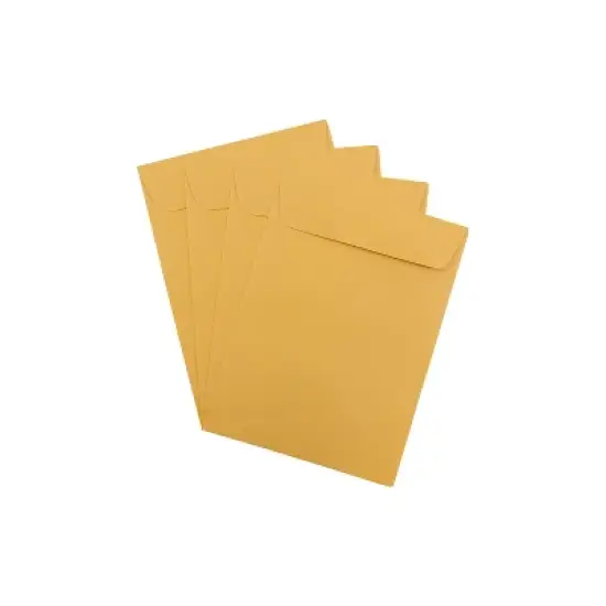 JAM Paper 5.5 x 7.5 Open End Catalog Envelopes Brown Kraft Manila 4101I image {2}