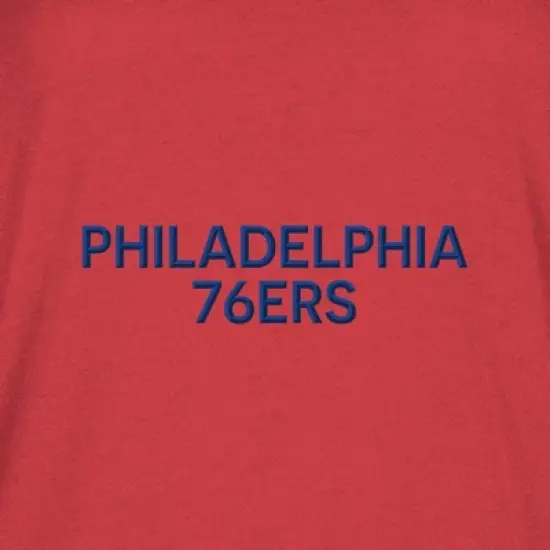NBA Philadelphia 76ers Women's Long Sleeve Hooded Sweatshirt image {4}