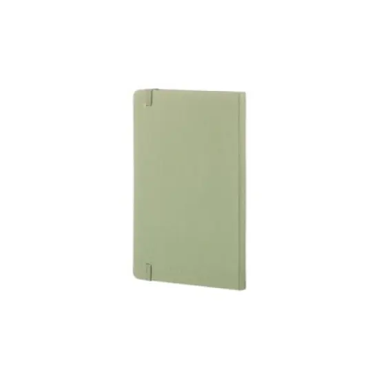 Moleskine 240pg Ruled Notebook Large Hardcover Light Green: 5x8.25", Journal, Acid-Free, Elastic Closure, Pocket image {5}