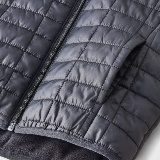 Toddler Boys' Value Puffer Jacket - Cat & Jack&trade; Black image {3}