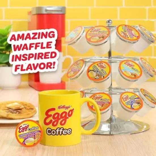 Eggo Cinnamon Toast Waffle Coffee Pods Fair Trade Certified - 40 ct image {6}
