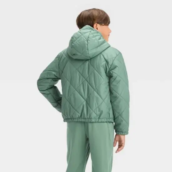 Boys' Solid Quilted Jacket - All in Motion&trade; image {1}