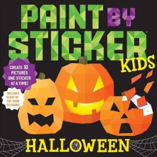 Paint by Sticker Kids: Halloween - by  Workman Publishing (Paperback) image {1}