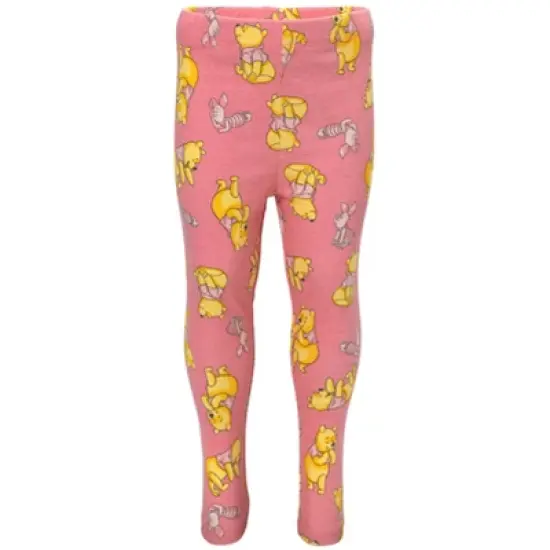 Disney Winnie the Pooh Baby Girls Pullover Fleece Sweatshirt and Leggings Outfit Set Infant image {3}