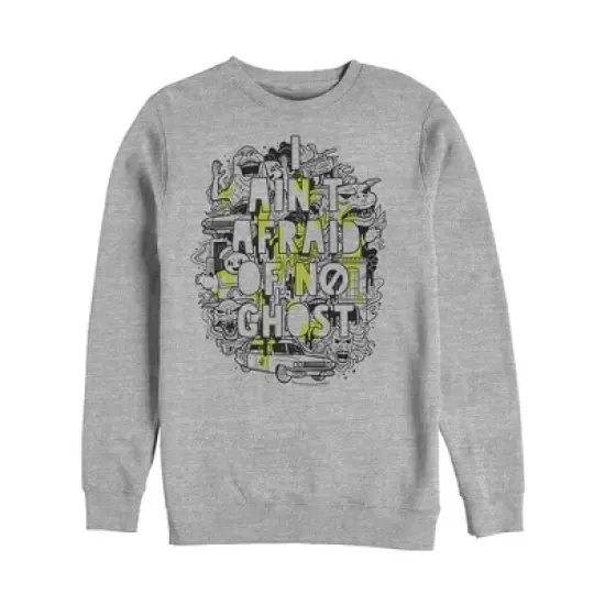 Men's Ghostbusters Ain't Afraid of No Ghost Collage Sweatshirt image {2}