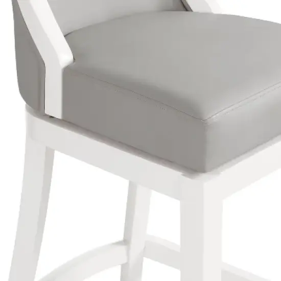 Ellie Bar Height Stool with Back - Alaterre Furniture image {6}